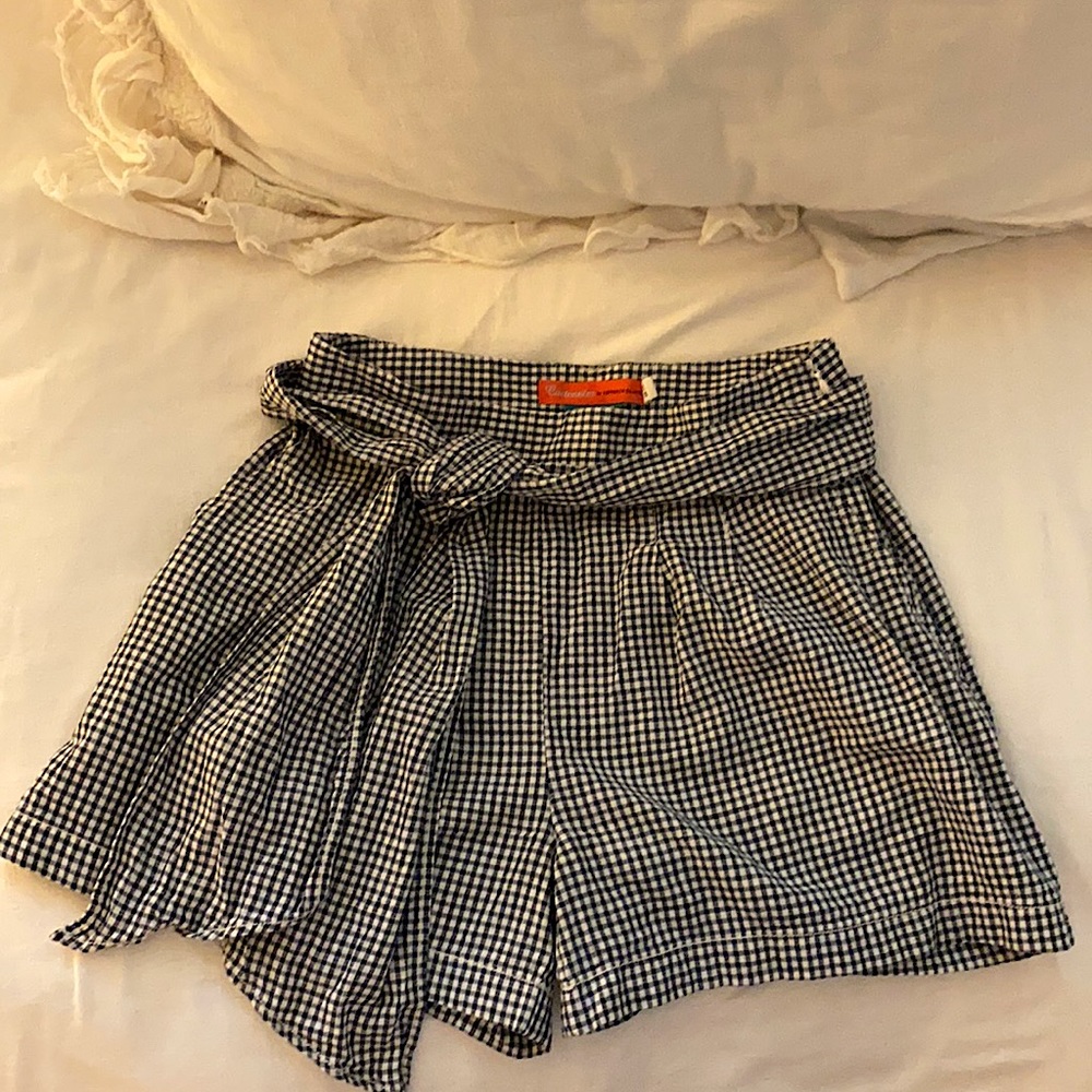 Anthropologie shorts with tie